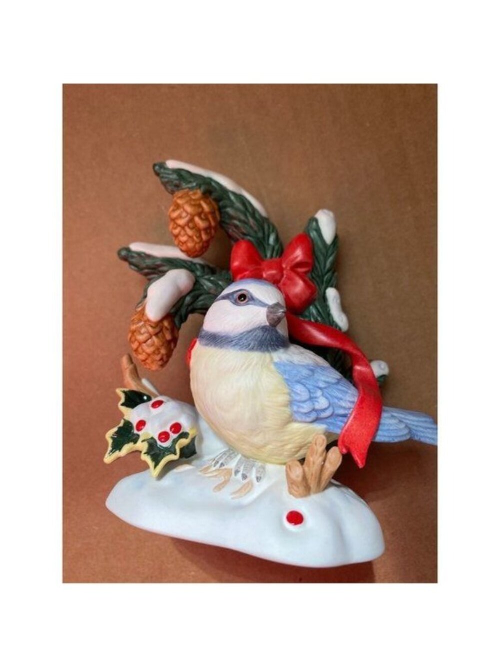 2010 Lenox Christmas Blue Titmouse Annual Collection Bird Figurine Ltd Ed NEW - Picture 8 of 10